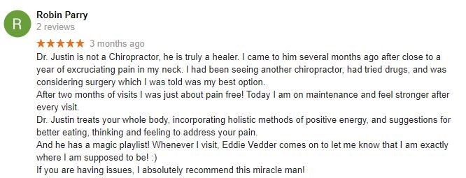 Patient Testimonial