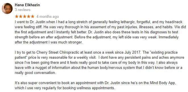 Patient Testimonial